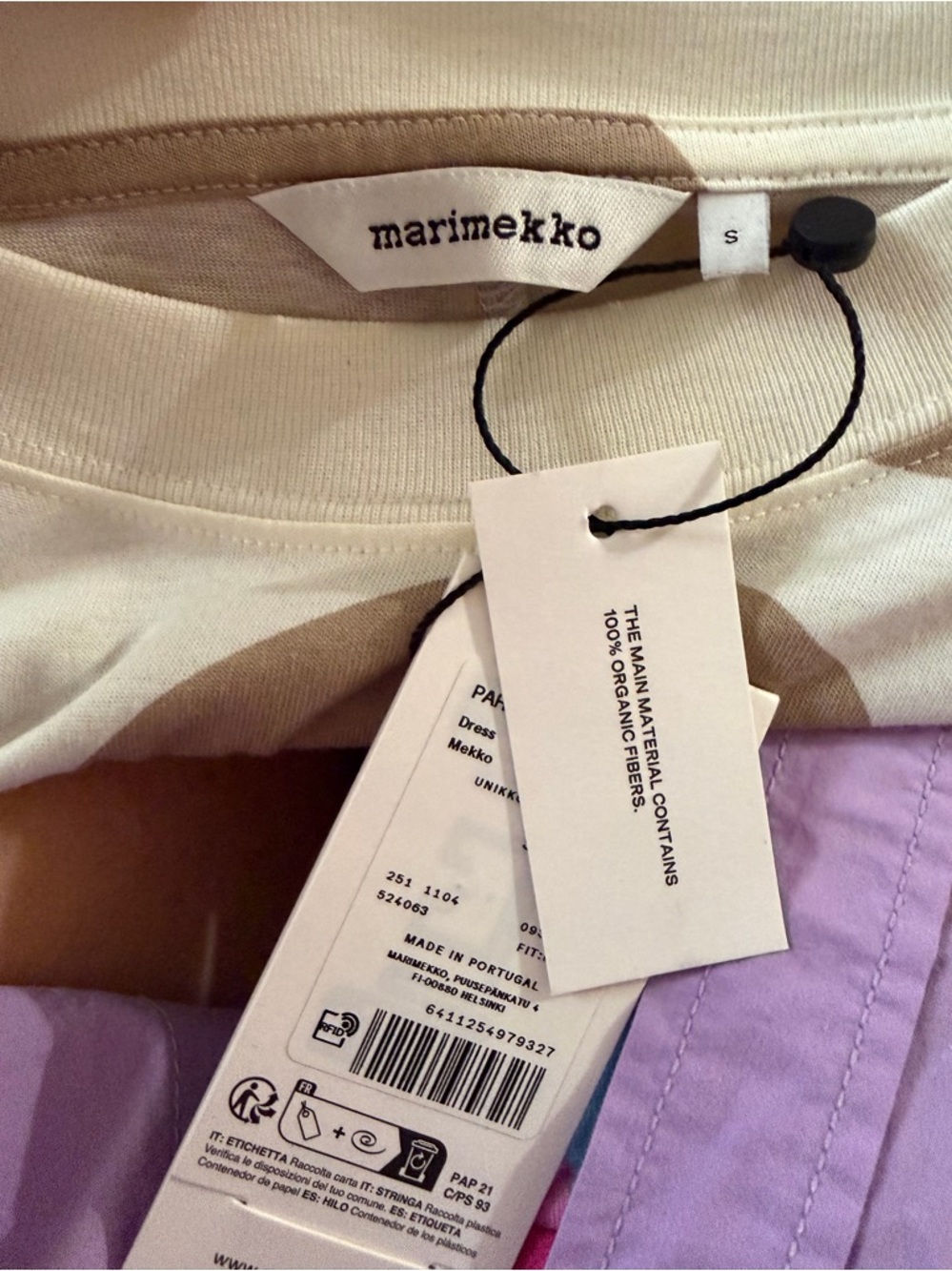 New Marimekko Pahlo Unikko midi dress - Picture 4 of 8